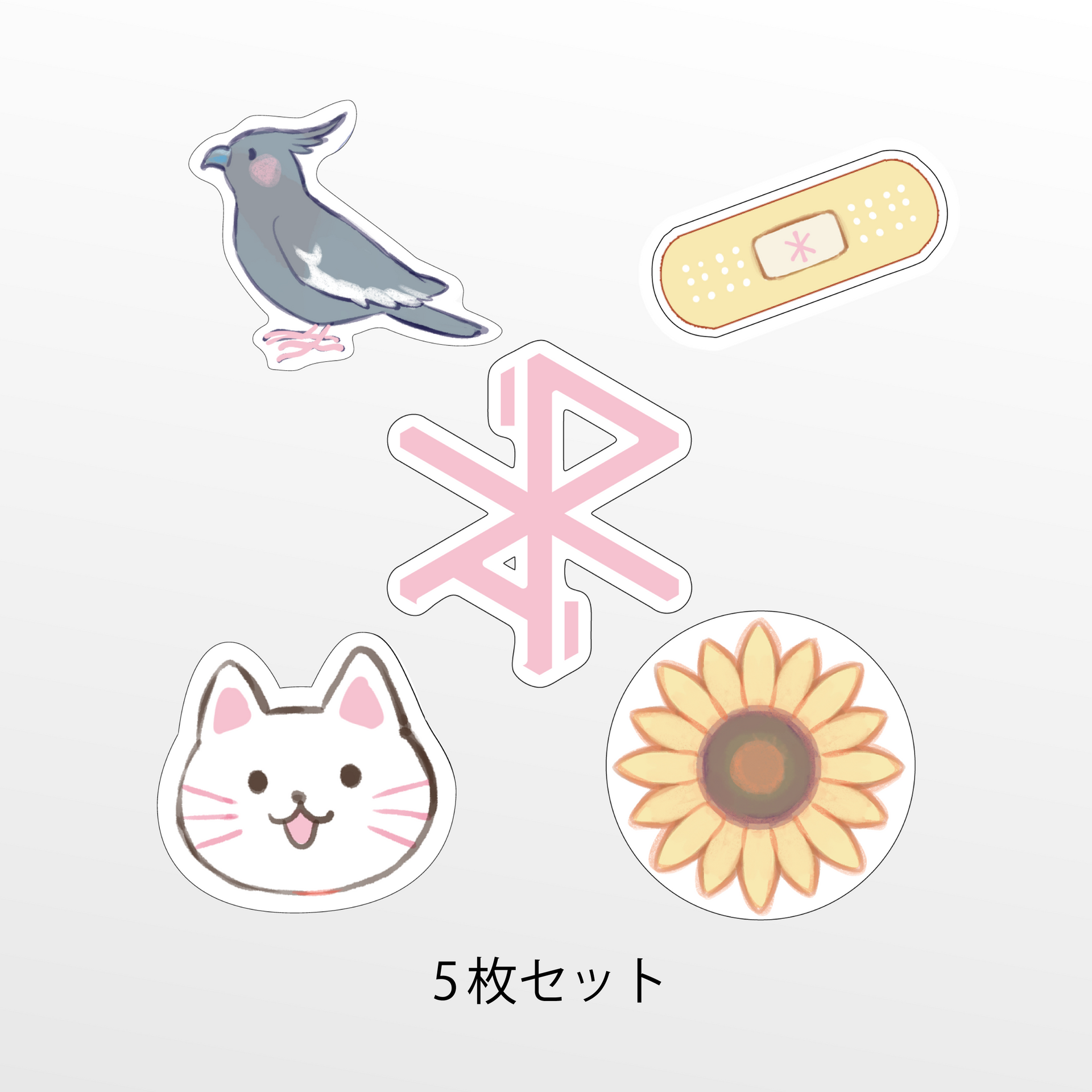 Lunaちゃんが貼ってるステッカーセット – Aste*Risk